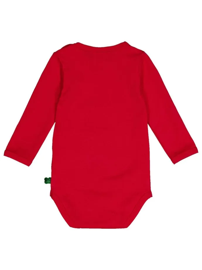 3er-Set: Bodys "Alfa" in Rosa/ Rot/ Dunkelblau