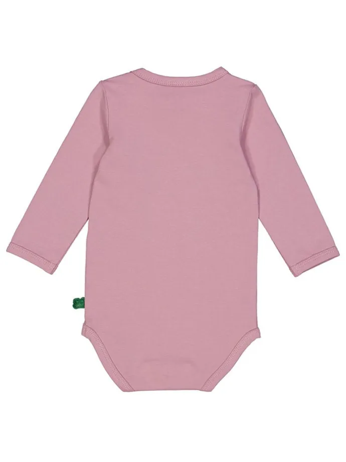 3er-Set: Bodys "Alfa" in Rosa/ Rot/ Dunkelblau