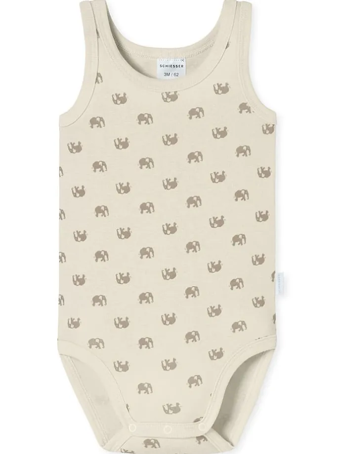 2er-Set: Bodys in Beige