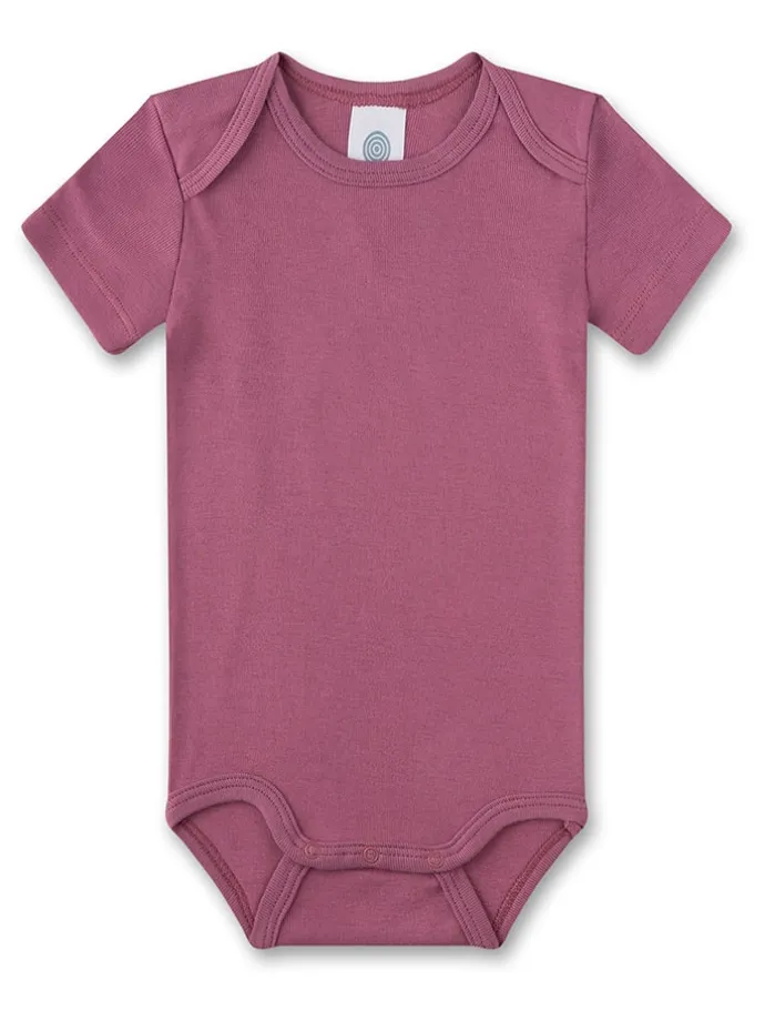 2er-Set: Bodys in Lila/ Beige