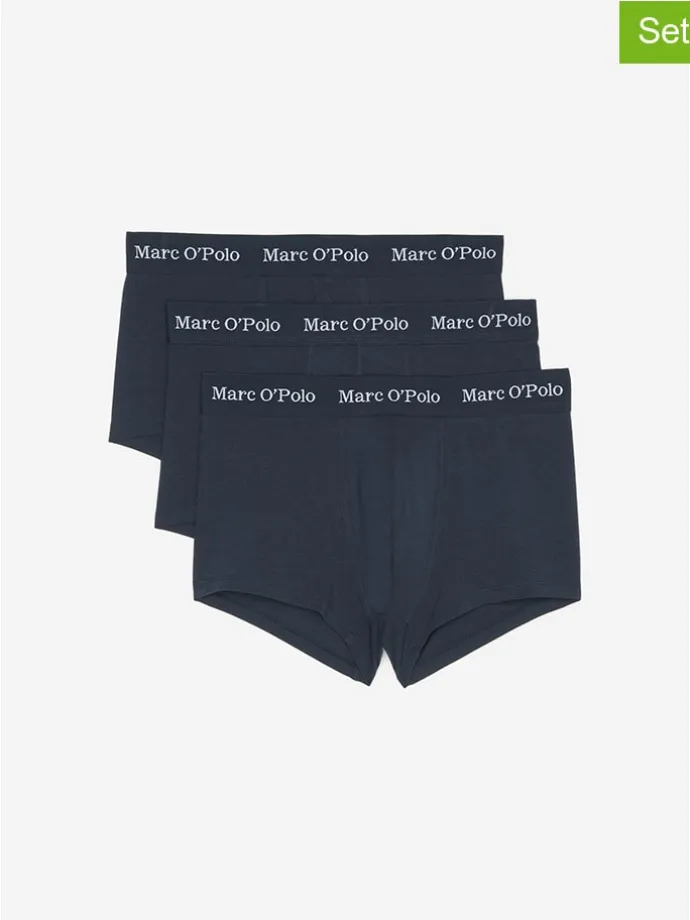 3er-Set: Boxershorts in Dunkelblau