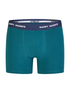 2er-Set: Boxershorts in Dunkelblau/ petrol