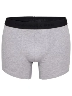 8er-Set: Boxershorts in Grau/ Schwarz