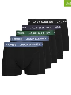 5er-Set: Boxershorts in Schwarz