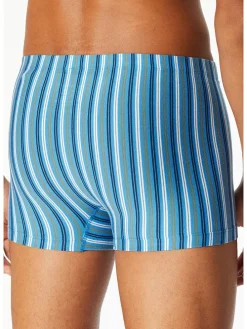 3er-Set: Boxershorts in Schwarz/ Hellblau