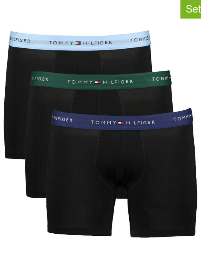 3er-Set: Boxershorts in Schwarz