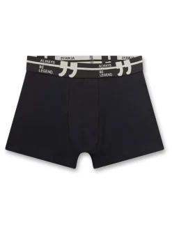 2er-Set: Boxershorts in Schwarz/ Blau