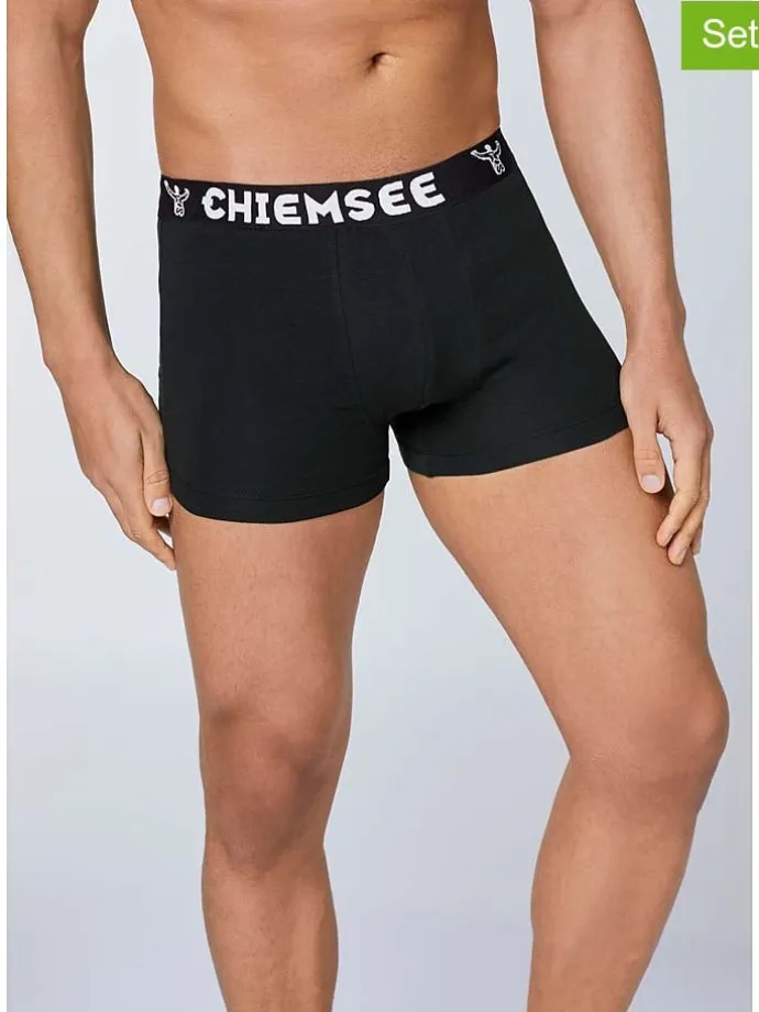 3er-Set: Boxershorts in Schwarz