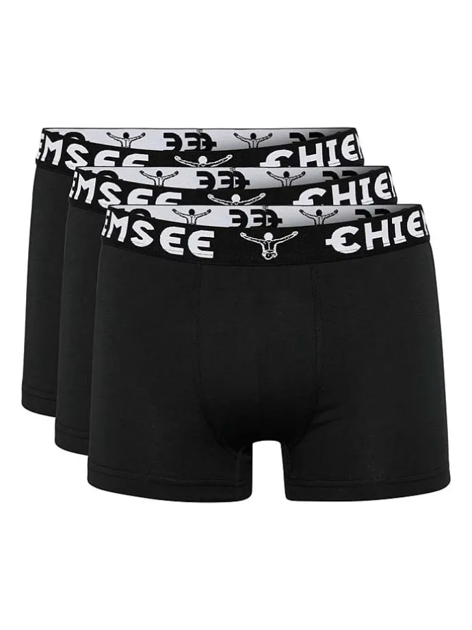 3er-Set: Boxershorts in Schwarz