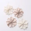 4er-Set: Dekoanhänger "Kassio" in Creme/ Beige - (H)5 cm