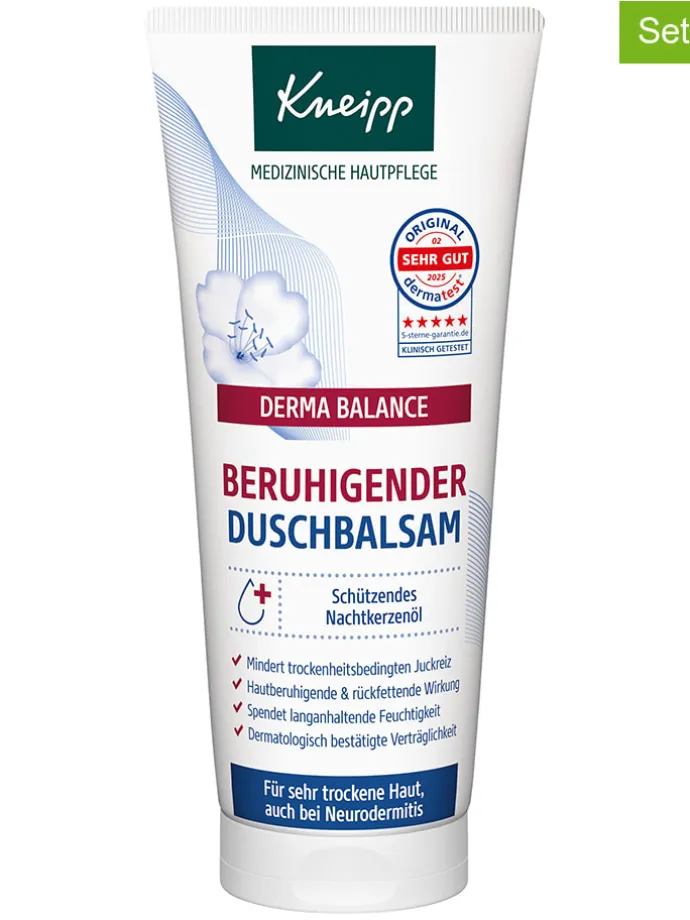 3er-Set: Duschbalsam "Derma Balance", je 200 ml