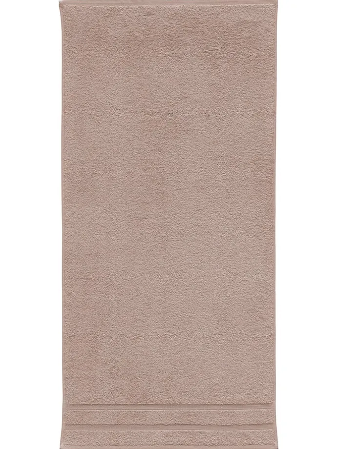 2er-Set: Duschtücher "Brooklyn" in Taupe