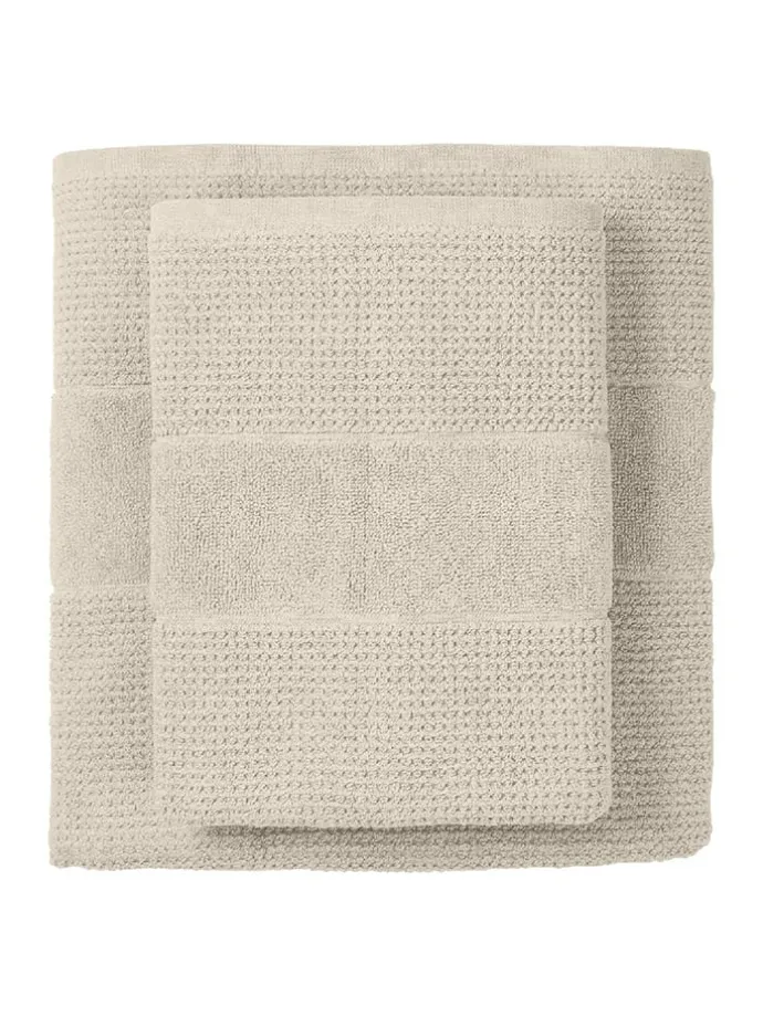 2er-Set: Duschtücher "Turin" in Beige