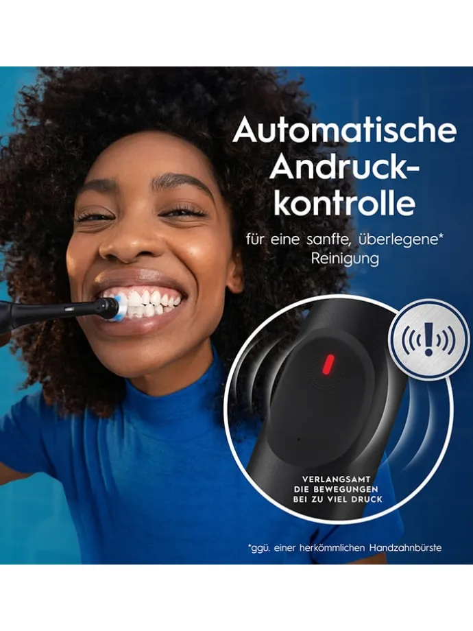 2er-Set: Elektrische Zahnbürsten "iO Series 2" in Schwarz/ Gold