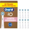 8er-Set: Ersatz-Bürstenköpfe "iO Sanfte Reinigung" in Weiß