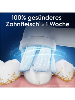 8er-Set: Ersatz-Bürstenköpfe "iO Sanfte Reinigung" in Weiß