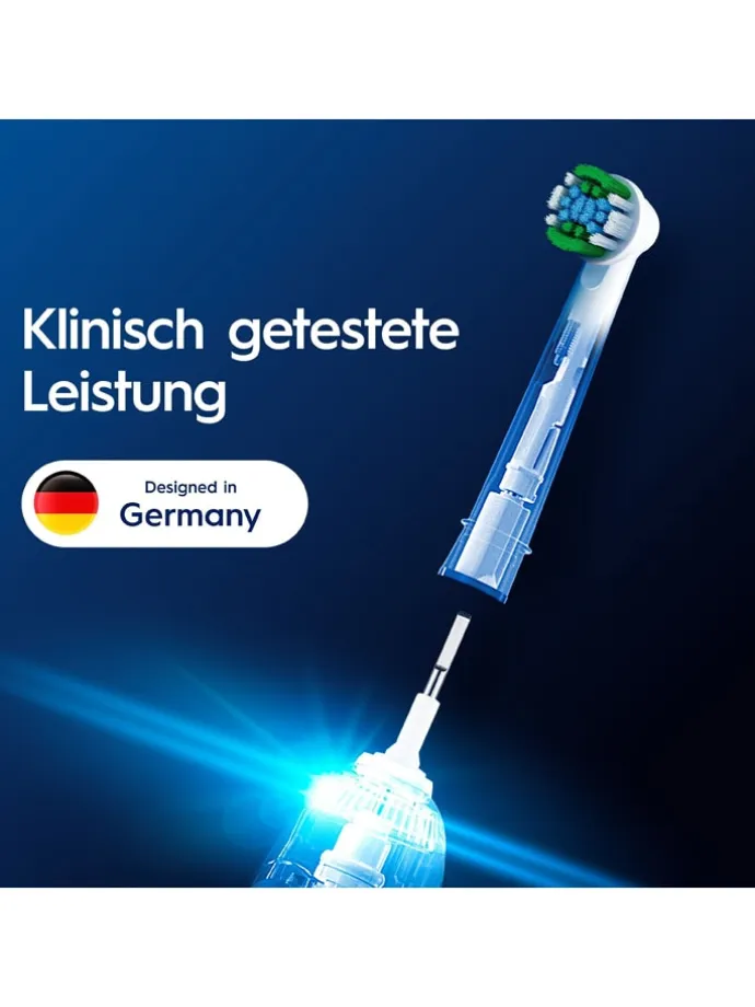 10er-Set: Ersatz-Bürstenköpfe "Precision Clean" in Weiß