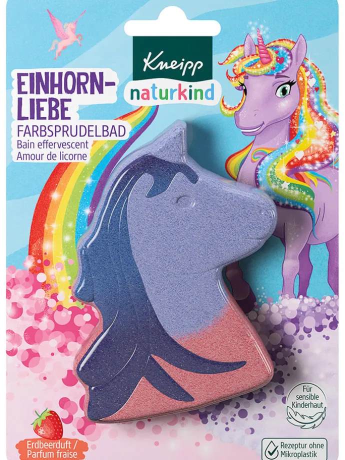 6er-Set: Farbsprudelbad "Naturkind Einhornliebe"