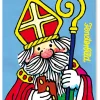 2er-Set: Fensterfolien "Nikolaus mit Printe" - ab 3 Jahren