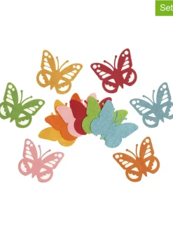 24-er-Set: Filzanhänger "Schmetterling" - ab 3 Jahren