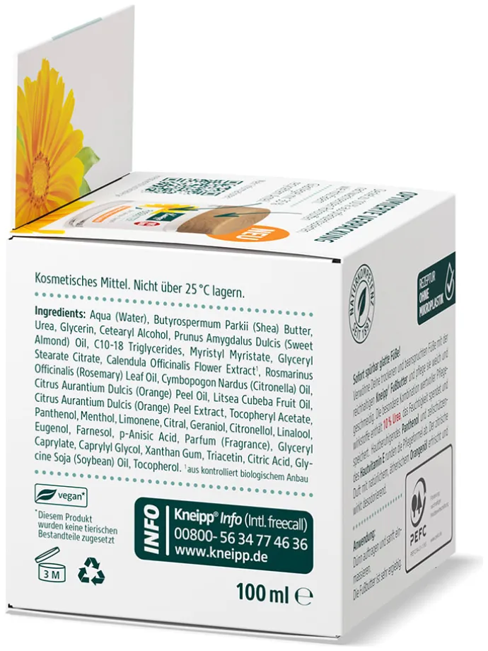 3er-Set: Fußbutter, je 100 ml