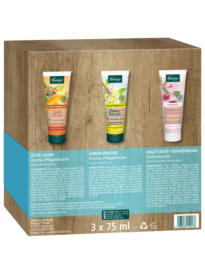 3er-Set: Geschenkpackung "Duschglück"