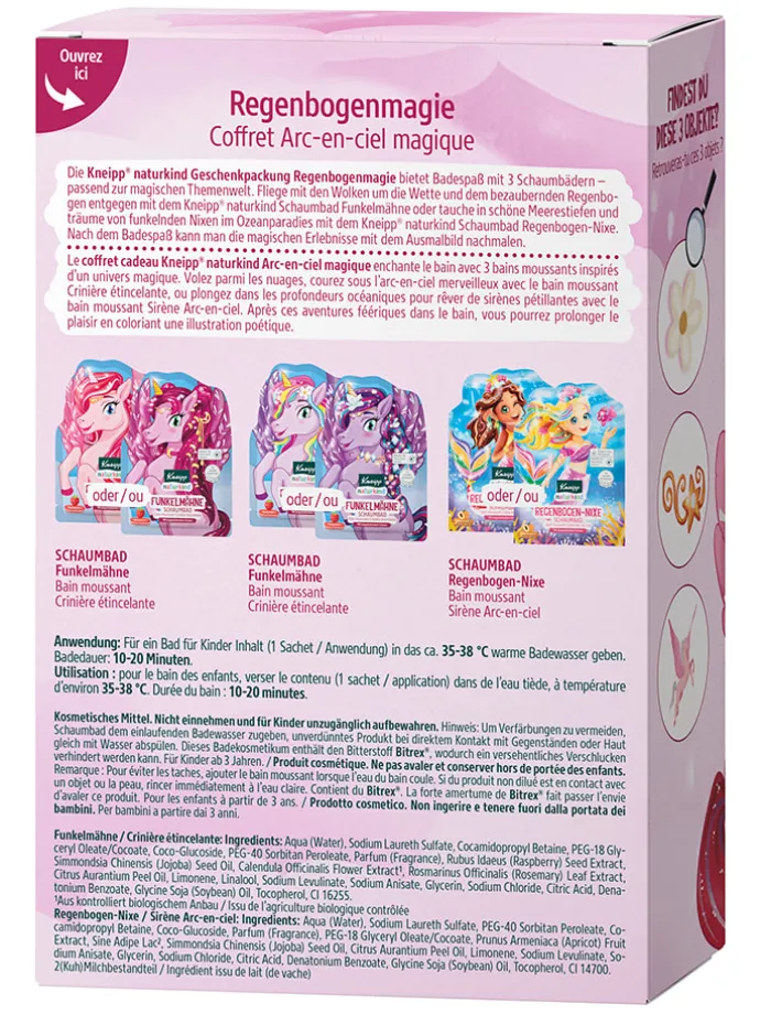 3er-Set: Geschenksets "naturkind Regenbogenmagie" - je 40 ml