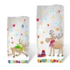 10er-Set: Geschenktüten in Transparent/ Bunt
