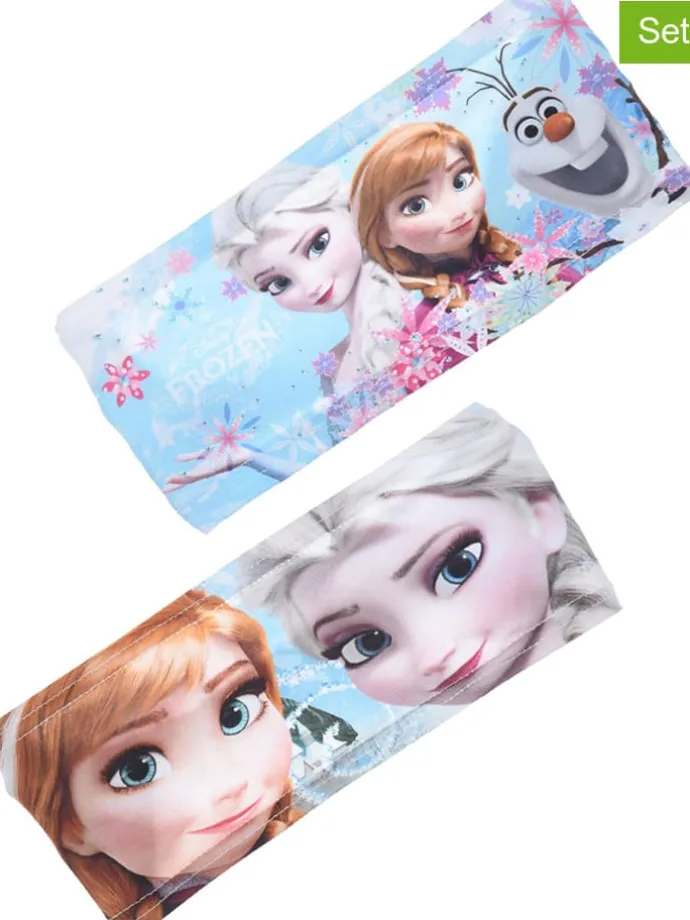 2er-Set: Haarbänder "Frozen" in Hellblau/ Bunt