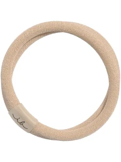 2er-Set: Haargummis in Braun/ Hellbraun/ Beige/ Creme - á 5 Stück