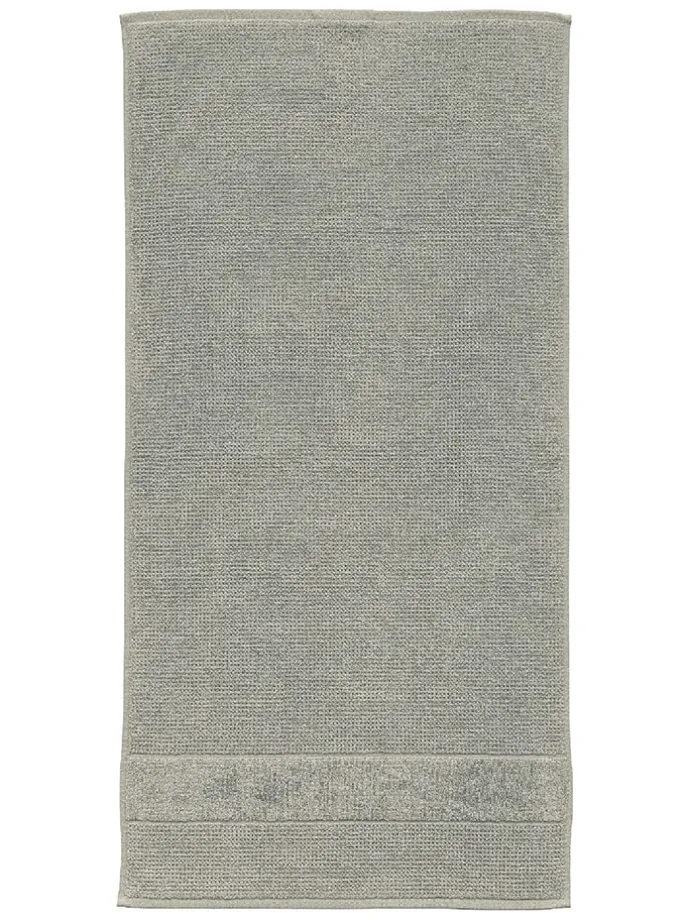 4er-Set: Handtücher "Turin" in Grau