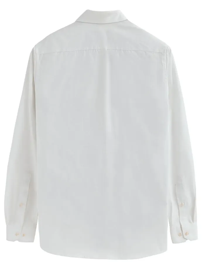 2er-Set: Hemden - Slim fit - in Weiß/ Dunkelblau
