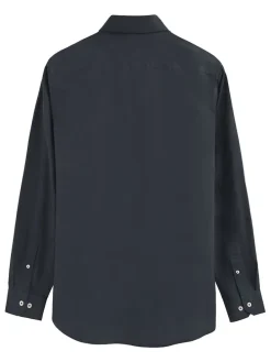 2er-Set: Hemden - Slim fit - in Weiß/ Dunkelblau
