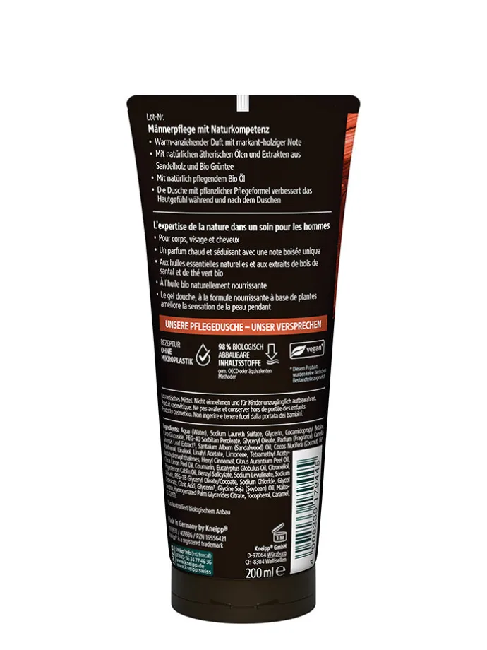 3er-Set: 3in1 Duschgel & Shampoo "Wild", je 200 ml