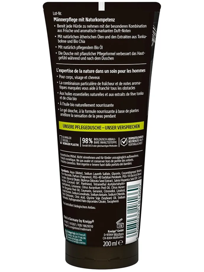 3er-Set: 3in1-Pflegedusche "Dynamisch", je 200 ml