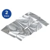 2er-Set: Isolierschutz-Folien in Silber - (L)220 x (B)90 cm