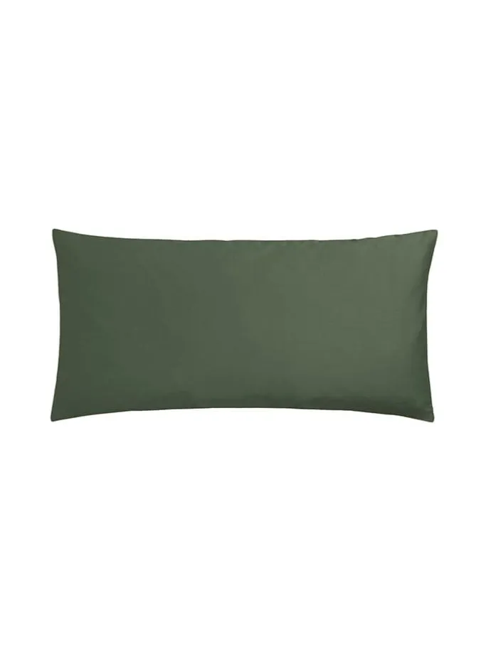 2er-Set: Kissenbezüge ''Mila'' in Grün - (L)40 x (B)40 cm