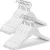 20er-Set: Kleiderbügel in Weiß/ Silber - (B)35 x (H)20 cm