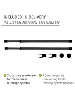 2er-Set: Kleiderstangen 