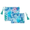 2er-Set: Kosmetiktaschen ''Viola'' in Blau