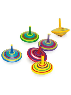 6er-Set: Kreisel - ab 3 Jahren