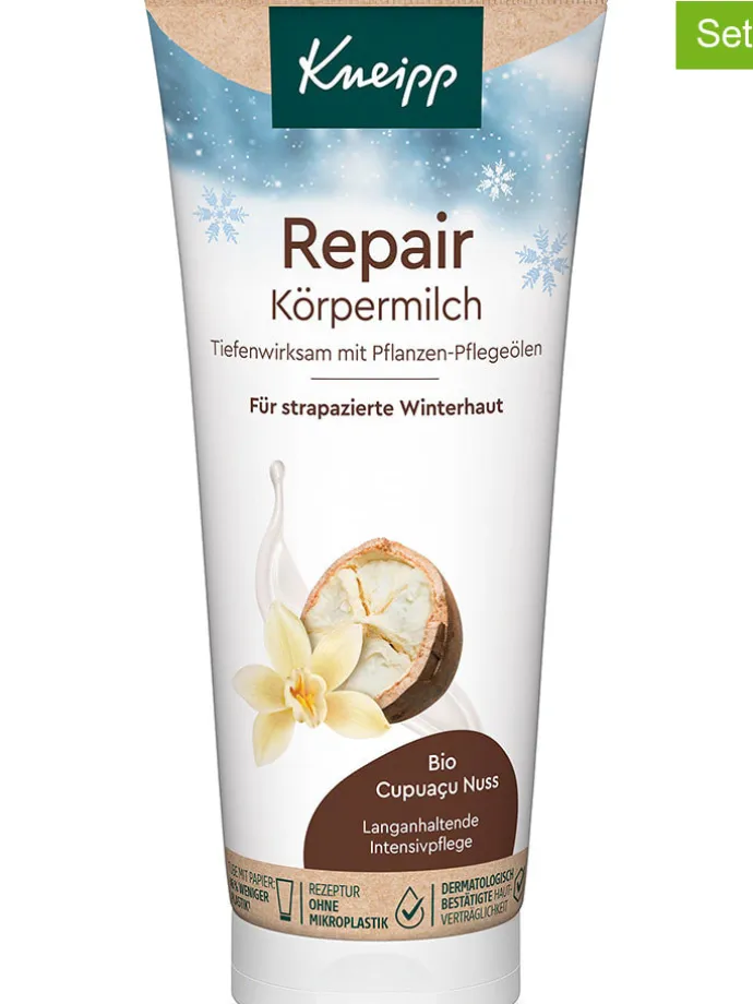 3er-Set: Körpermilch "Repair", je 200 ml