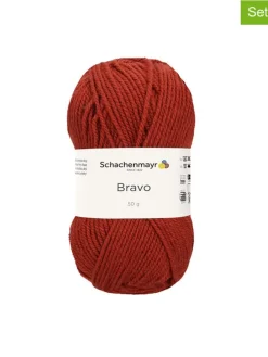 20er-Set: Kunstfasergarne ''Bravo'' in Rostbraun - 20x 50 g