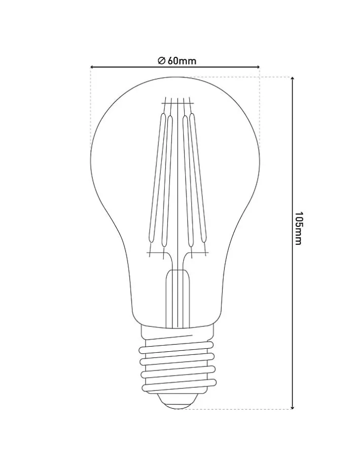 5er-Set: LED-Leuchtmittel "Daffy" in Warmweiß - EEK F (A bis G)
