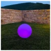 2er-Set: LED-Solarleuchten "Solsty" mit Farbwechsel - Ø 30 cm