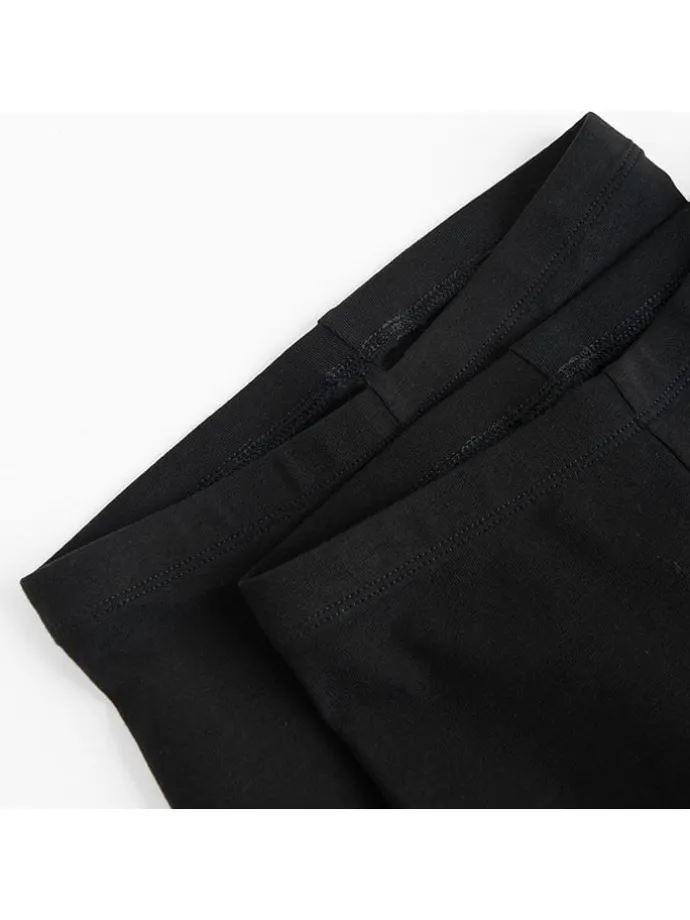 2er-Set: Leggings in Schwarz