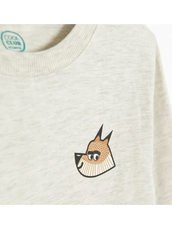 3er-Set: Longsleeves in Türkis/ Creme/ Hellbraun