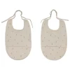 2er-Set: Lätzchen "Calm moon" in Beige
