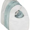5er-Set: Lätzchen in Grau/ Blau
