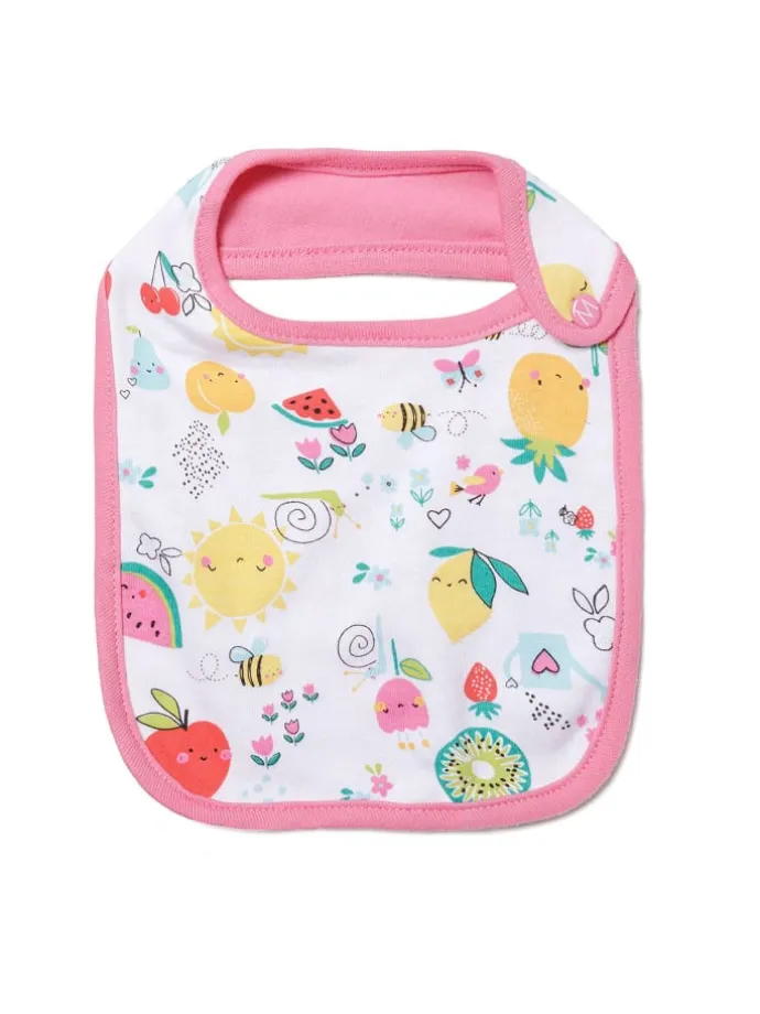 2er-Set: Lätzchen tulip 4 in pink